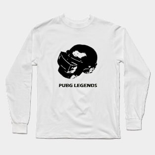 PUBG Helmet Long Sleeve T-Shirt